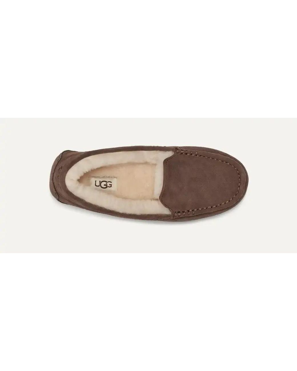 Ugg Brown Round-Head Flat Shoes