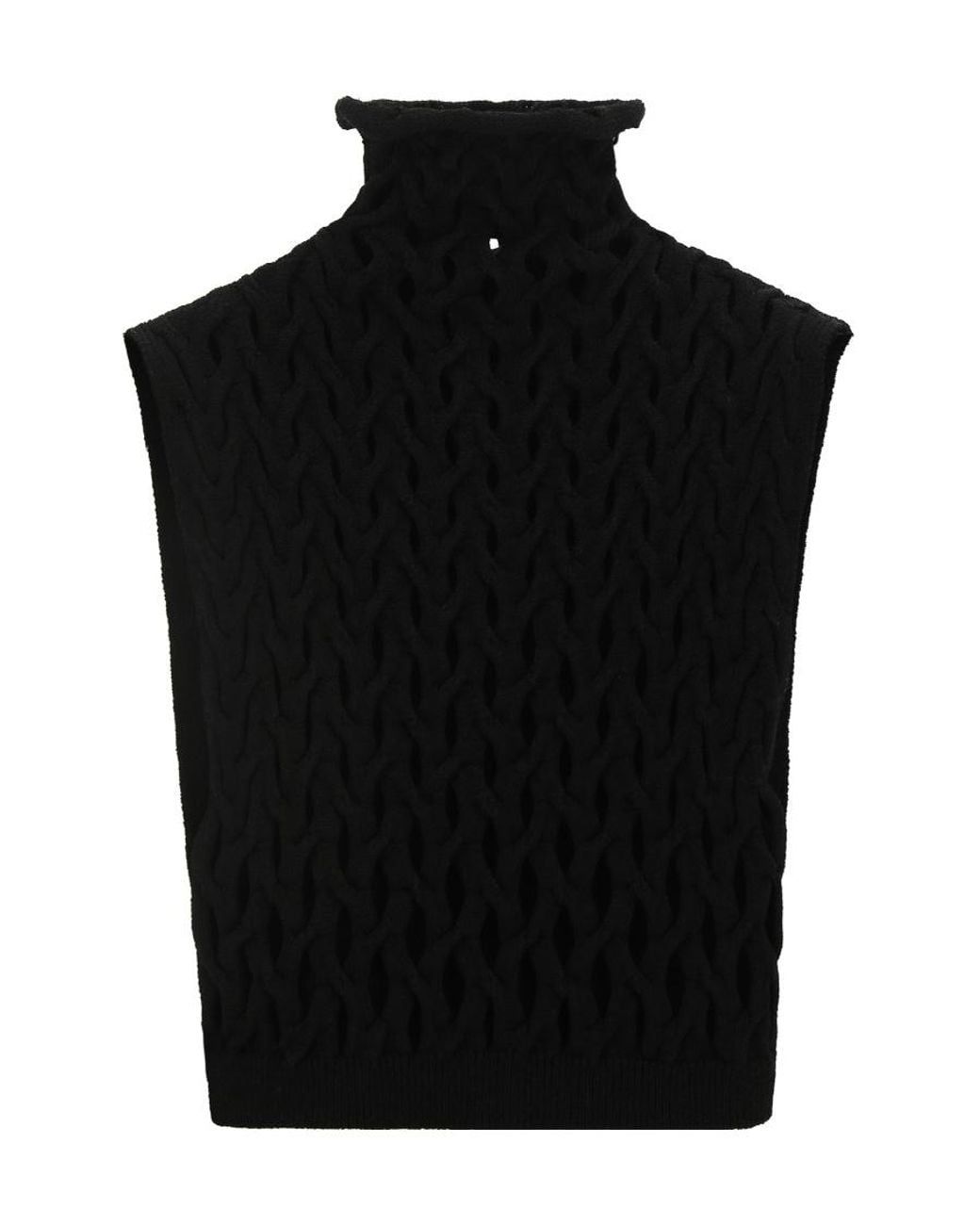 Valentino Black Turtleneck Pullover