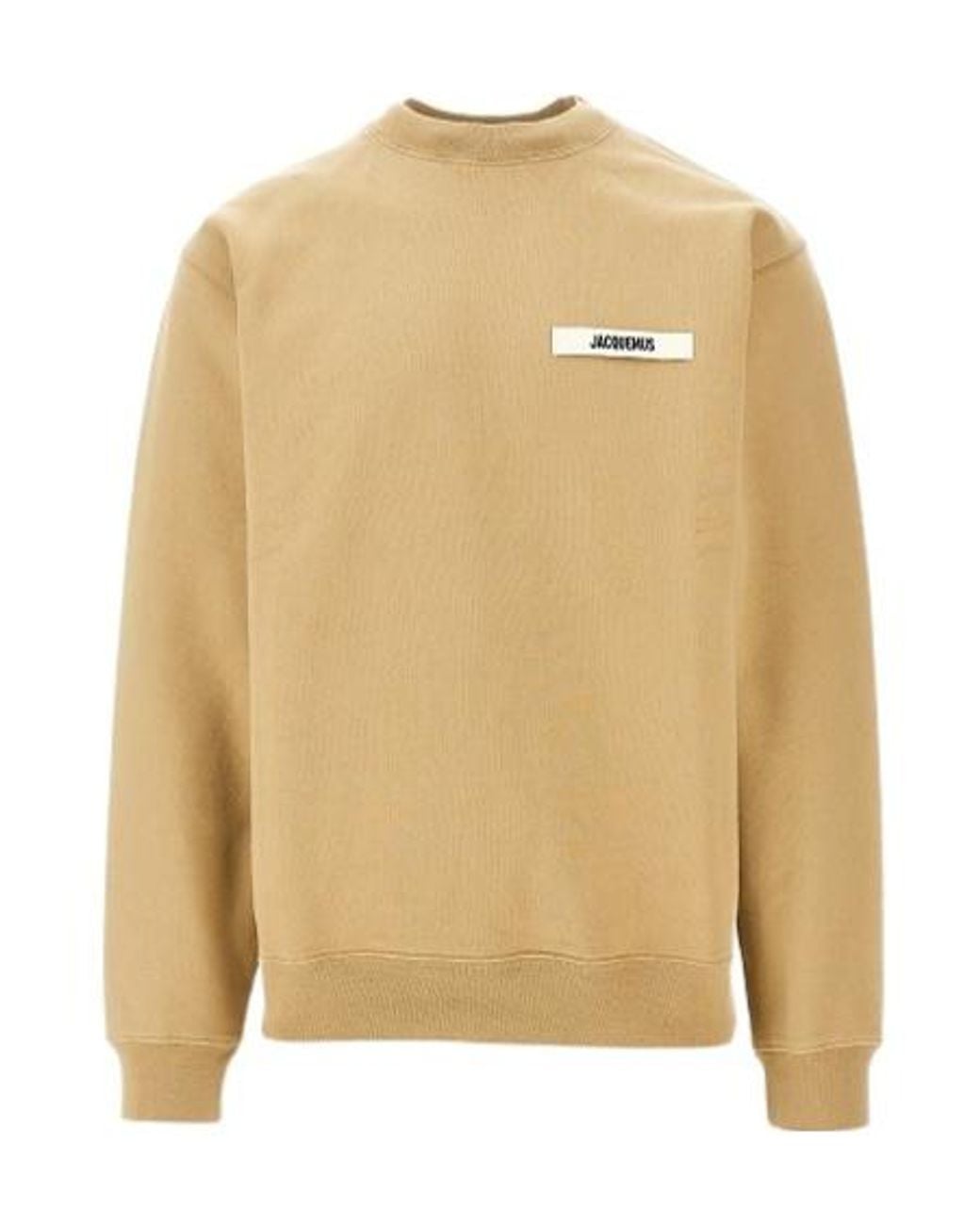 Jacquemus Natural Gros Grain Sweater for men