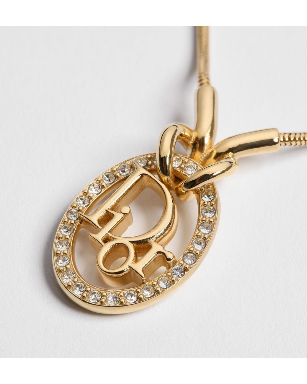 Dior Multicolor Oblique Necklace