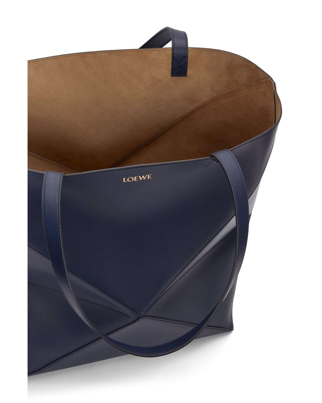 Loewe Blue Puzzle Fold Top Handle Bag for men