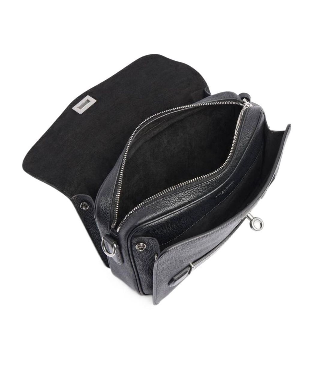 Balenciaga White Le 7 Cube Messenger Bag for men