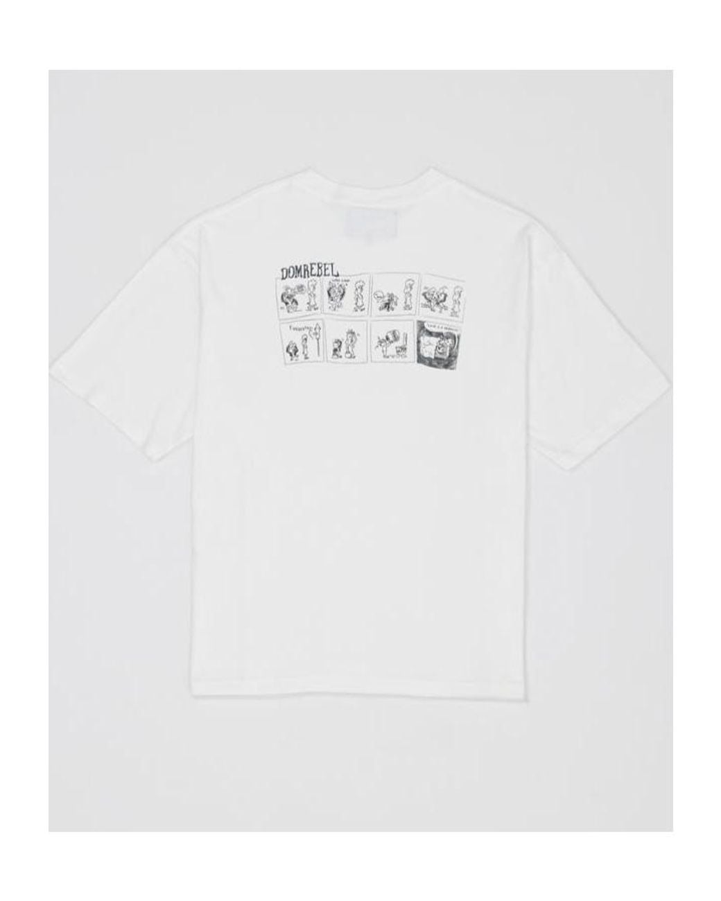 DOMREBEL White Short-Sleeve T-Shirt for men