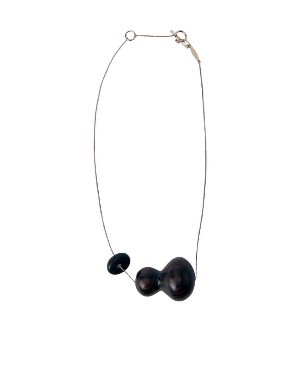Max Mara White Mxakiwi Pendant Necklace
