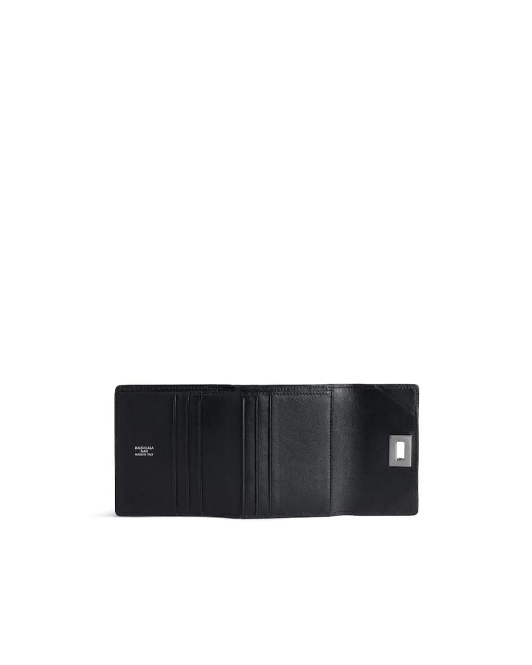 Balenciaga Black Rodeo Mini Wallet for men