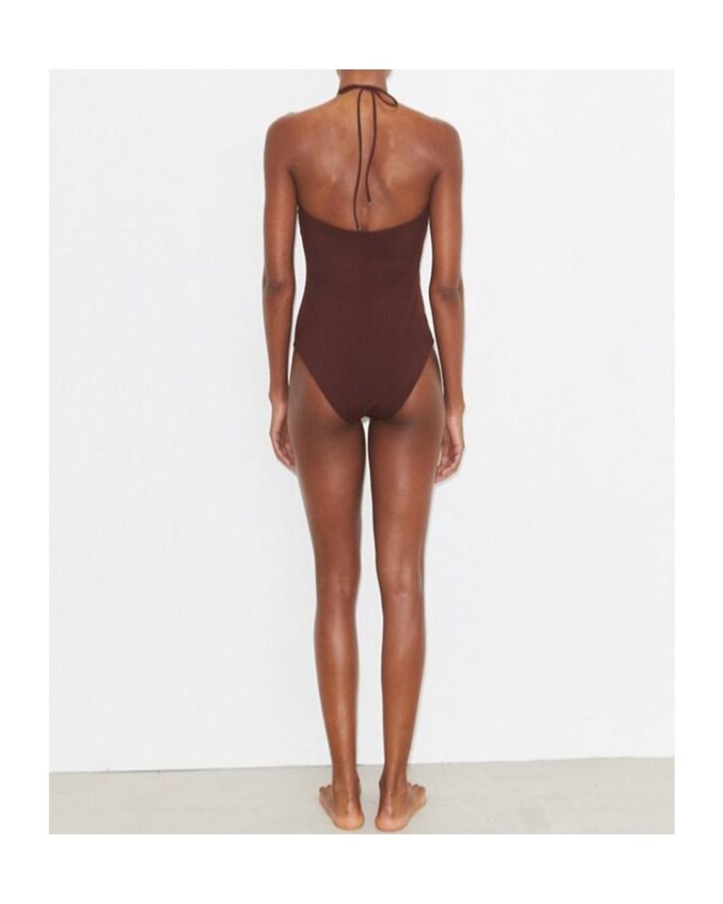 Tory Burch Red Halter Swimsuit