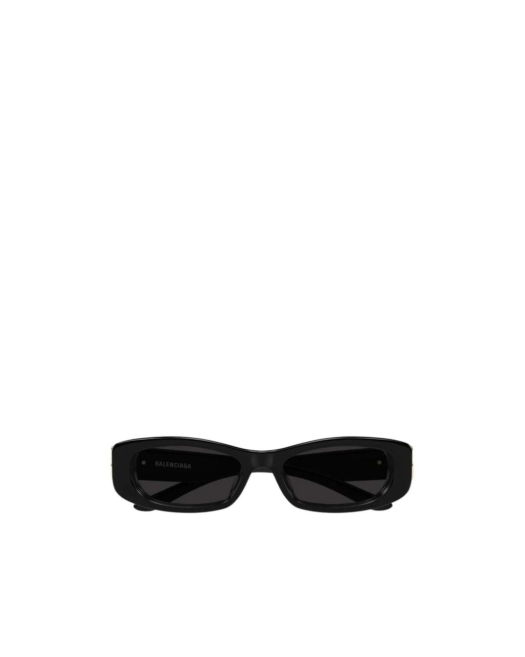 Balenciaga White Eyewear Rectangular Frame Sunglasses