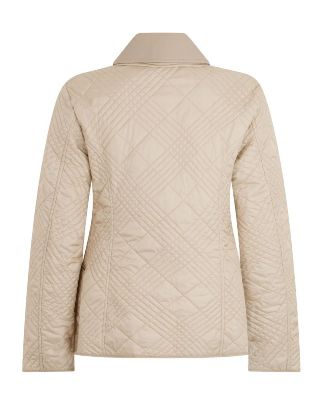 Burberry Natural Fernleigh Quilted Jacket