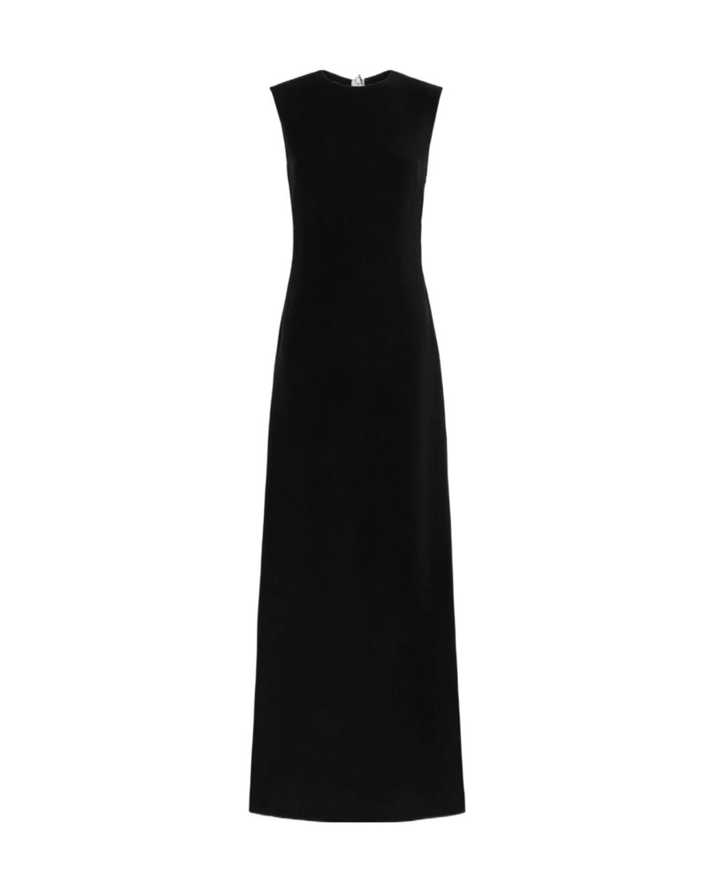 Max Mara Black Long Cady Dress