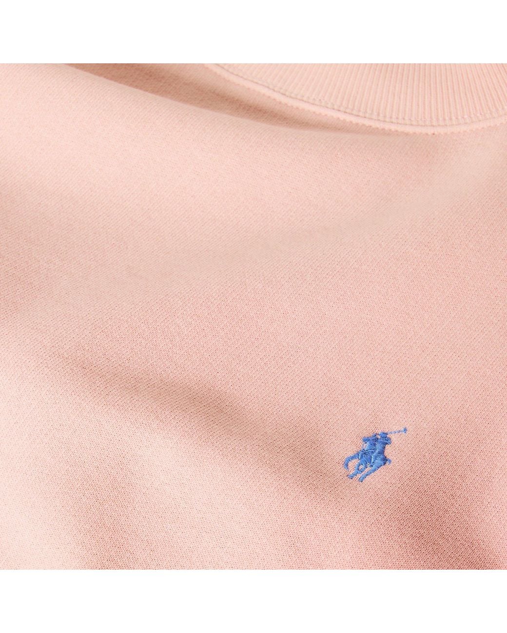 Polo Ralph Lauren Pink Comfortable Crew Neck Sweatshirt