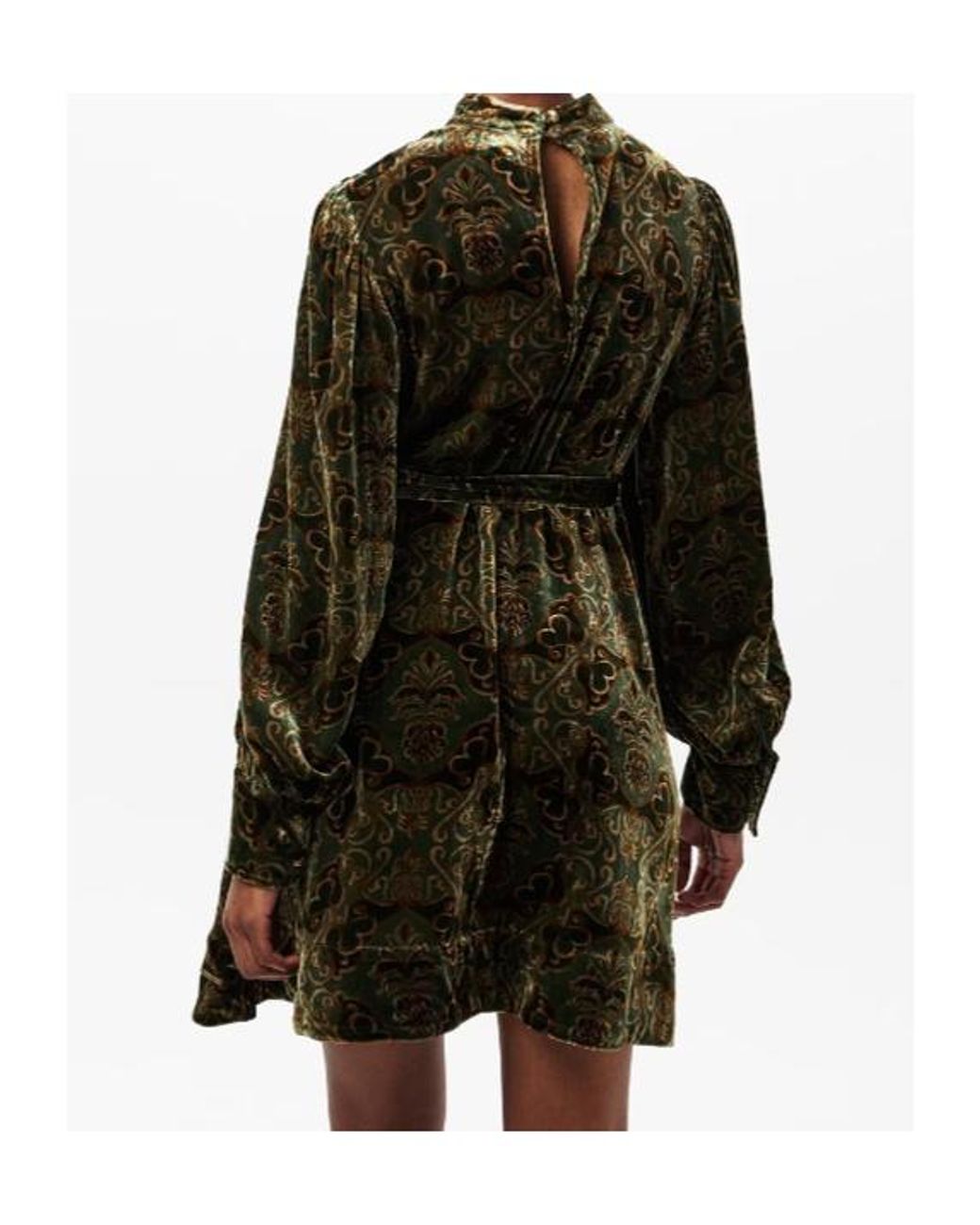 Barbour Green X Farm Rio Ana Clara Mini Dress