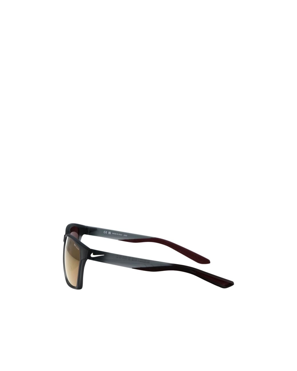 Nike Brown Maverick Square Frame Sunglasses for men