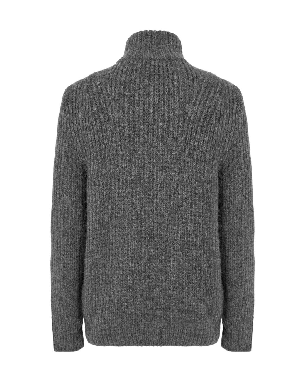 Moncler Gray Zip Cardigan for men