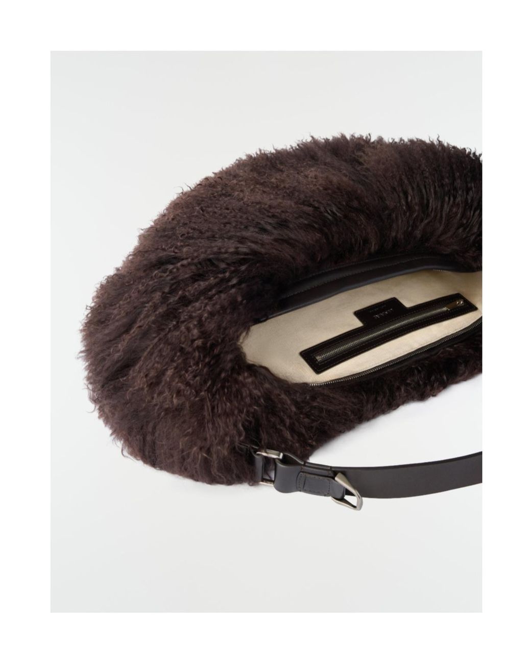 Lemaire Black Quiver Clip Bag