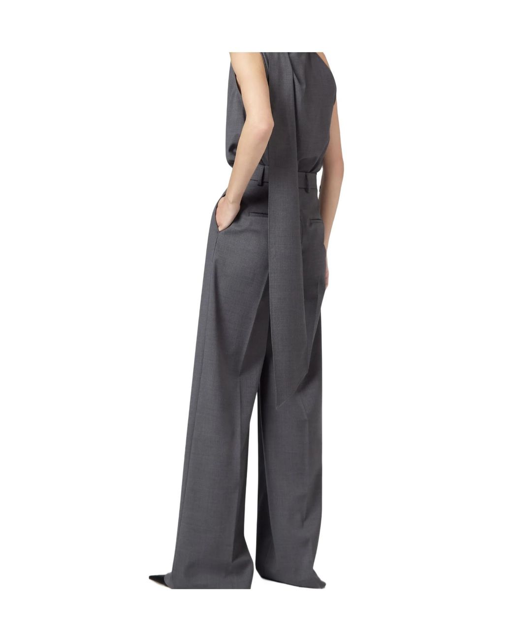 GIUSEPPE DI MORABITO Multicolor Front Overlay Wide-Leg Pants