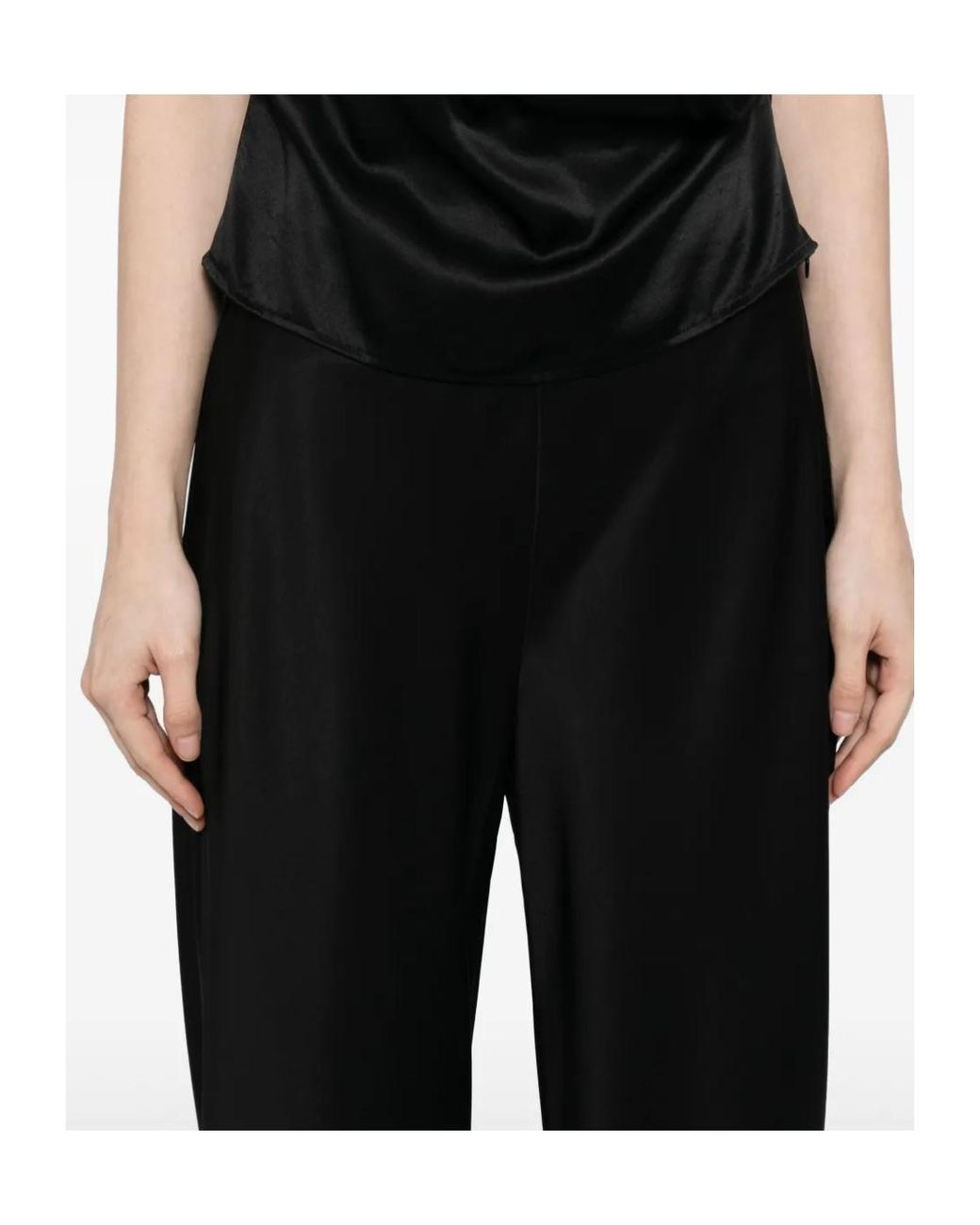 Reformation Black Gale Trousers