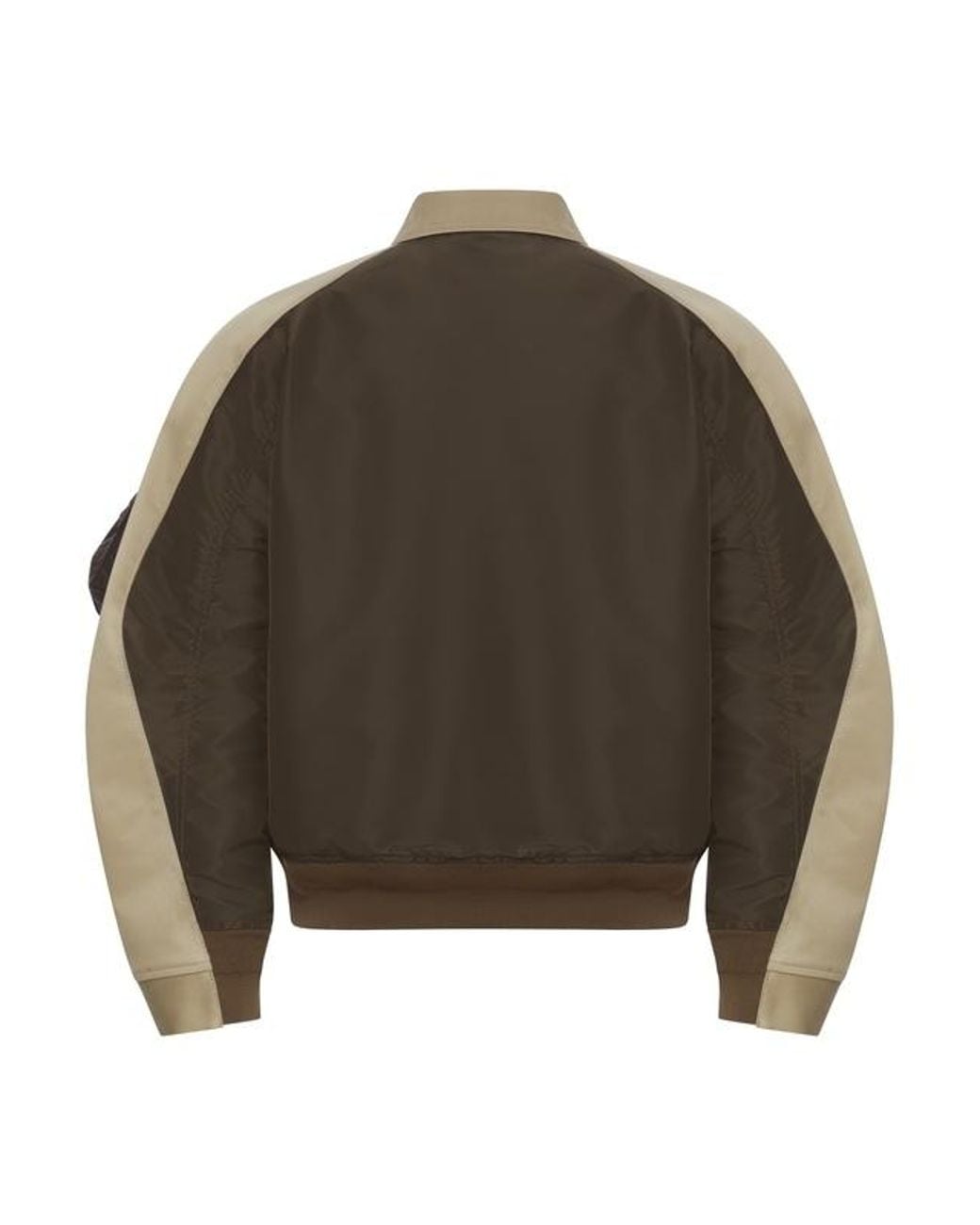 Sacai Brown Cotton Twill Jacket for men