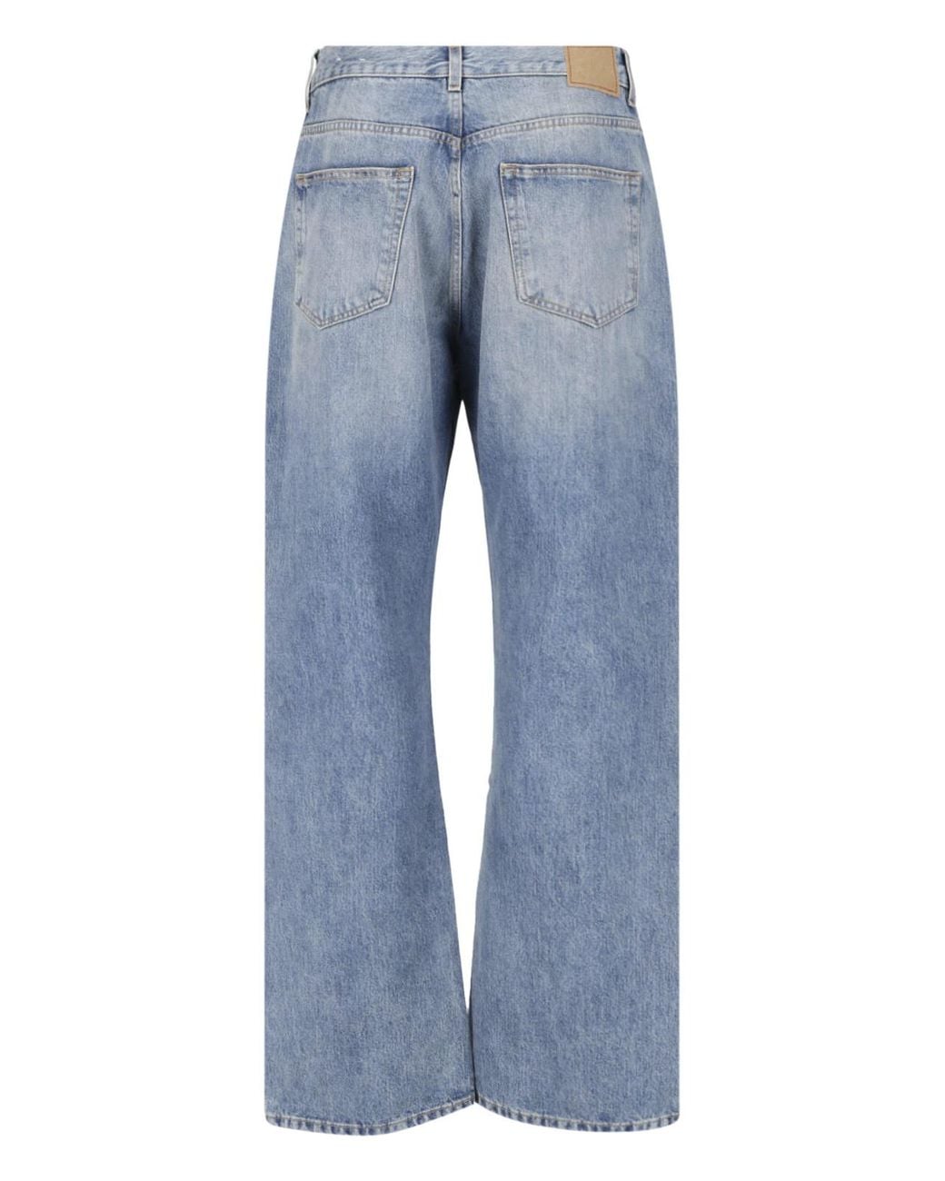 Jeanerica Blue Faded-Effect Jeans for men