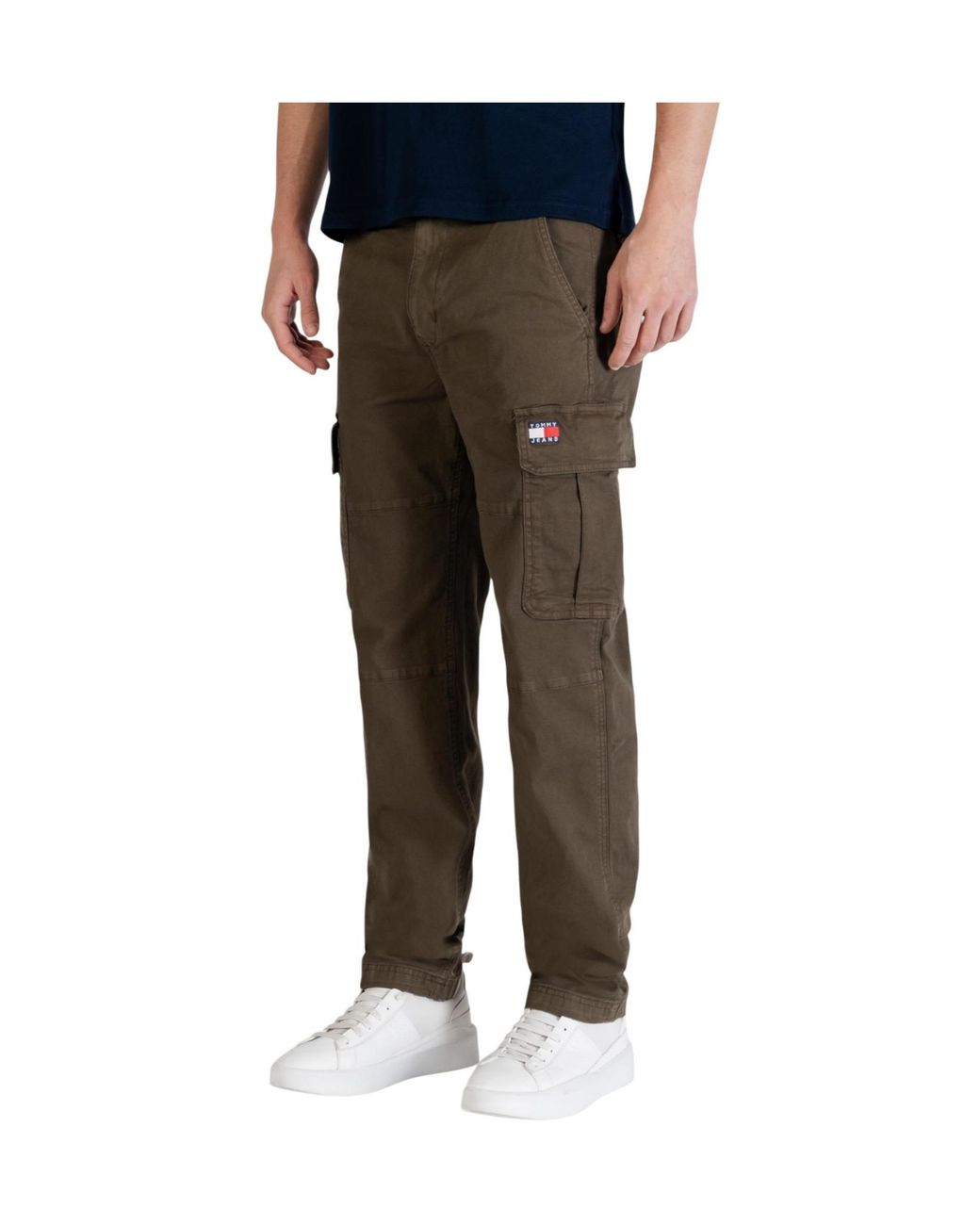 Tommy Hilfiger Gray Casual Pants With Belt Loops for men