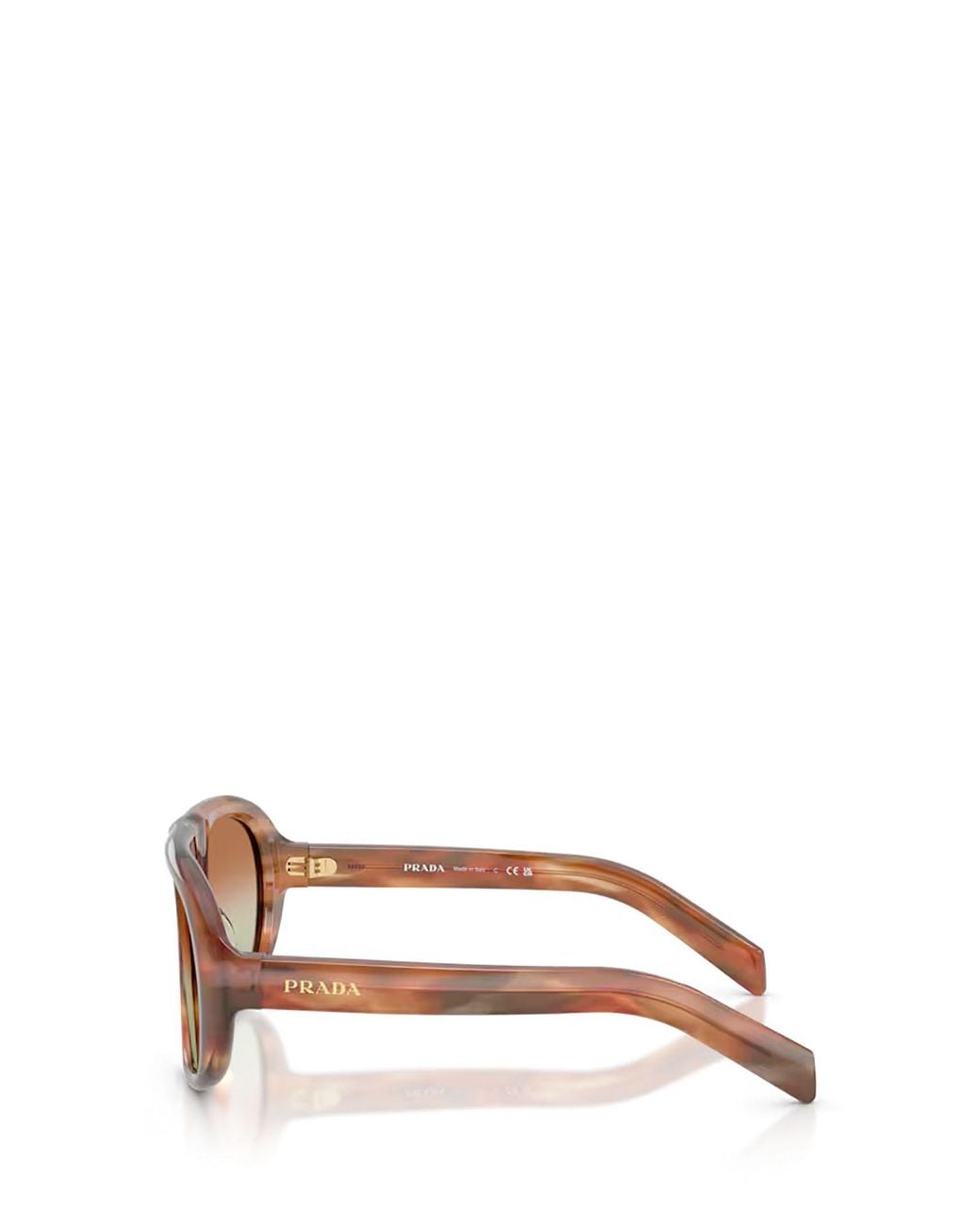 Prada Multicolor Eyewear Oversized Pilot Sunglasses