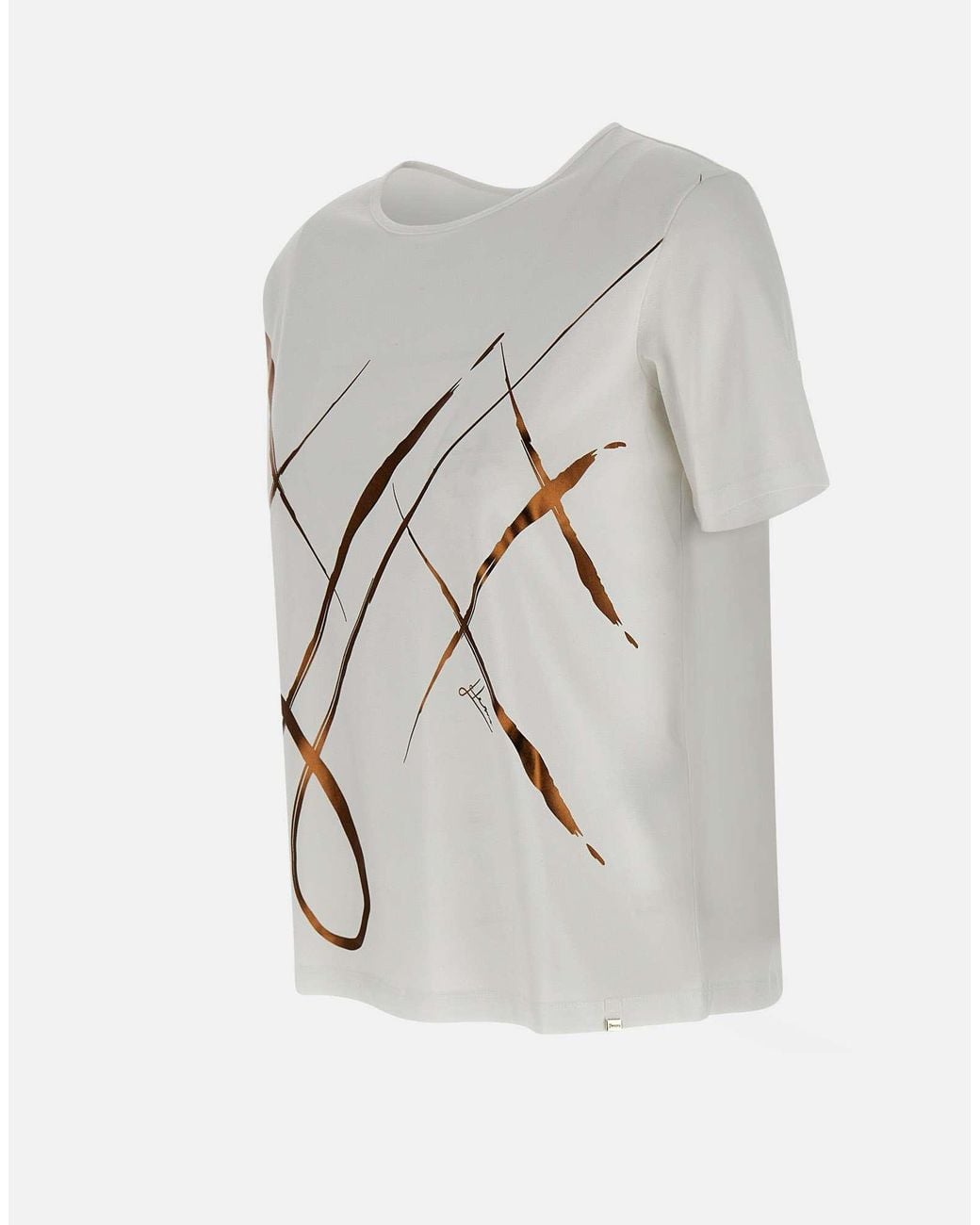 Herno Gray Interlock Jersey T-Shirt