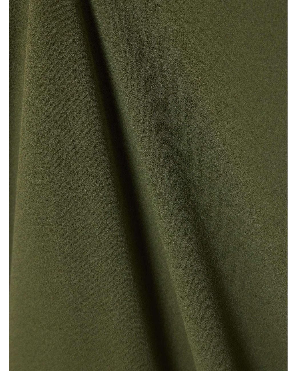 Solace London Green Joni Stretch-Crepe Maxi Dress