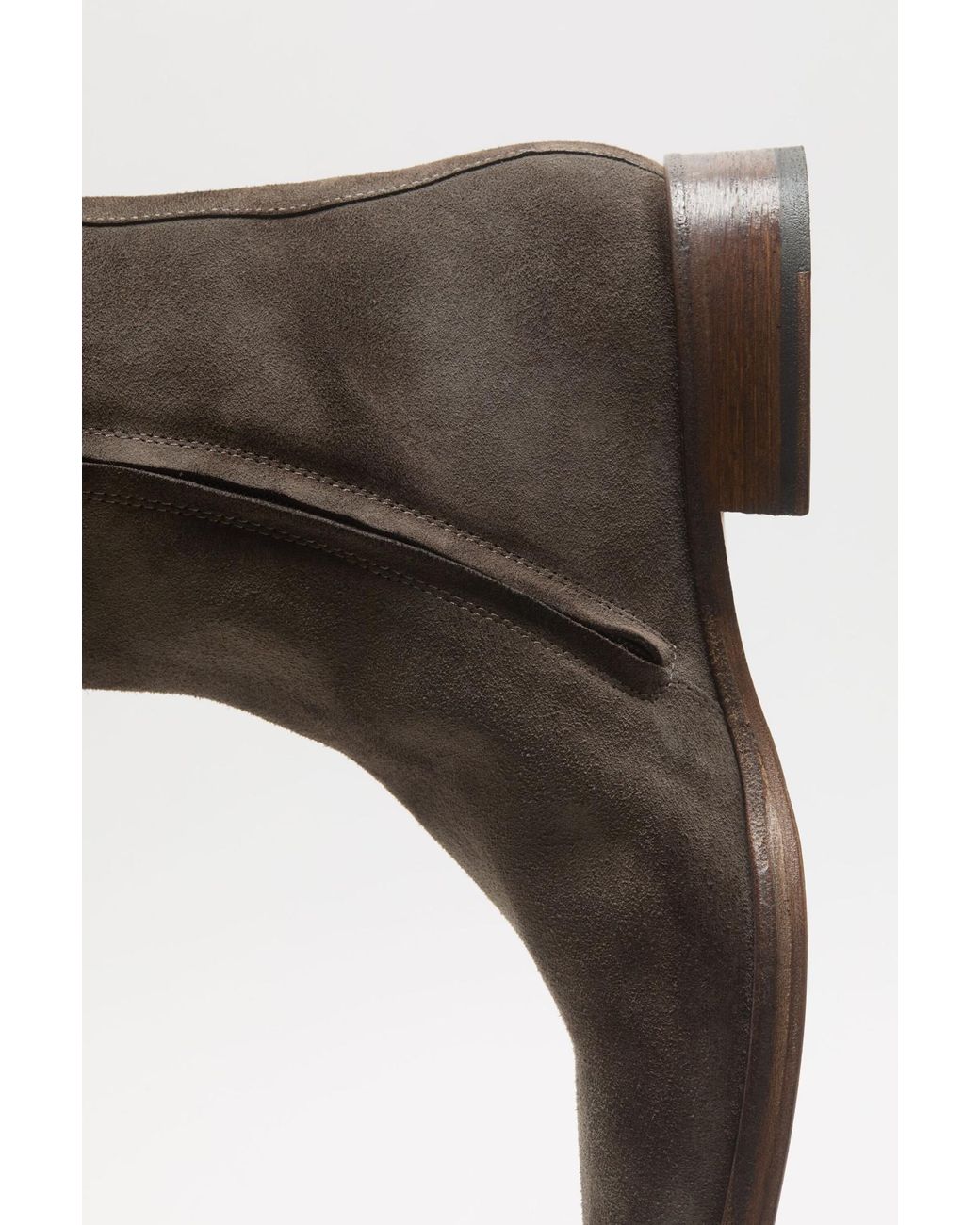 Acne Brown Suede Ankle Boots for men