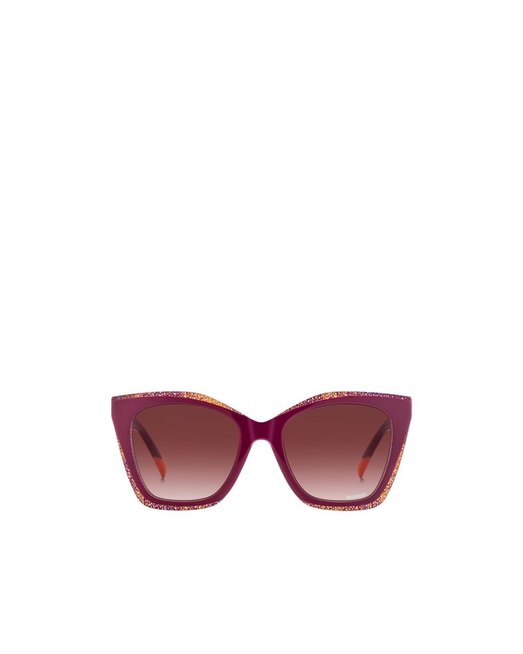 Missoni Purple Logo Detail Sunglasses