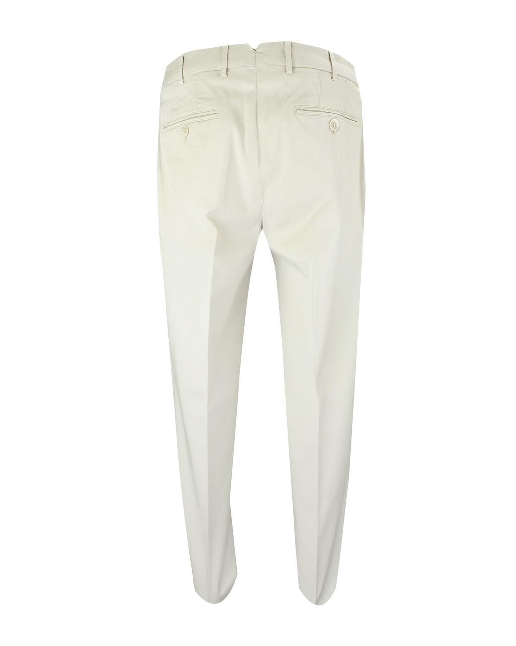 Brunello Cucinelli Multicolor Italian-Fit Gabardine Trousers for men