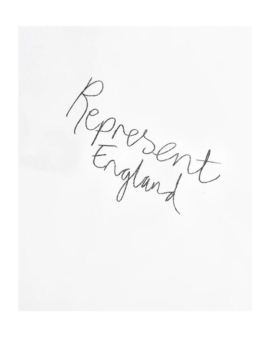 Represent White Hand Drawn Dogs T-Shirt for men