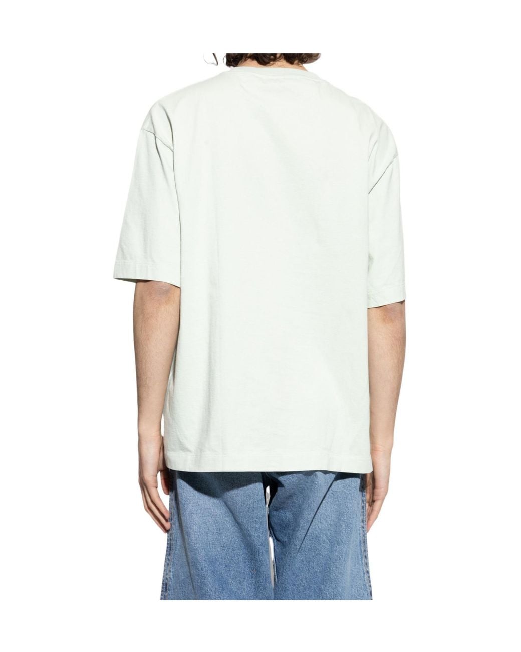 Off-White c/o Virgil Abloh White Crewneck Short-Sleeved T-Shirt for men