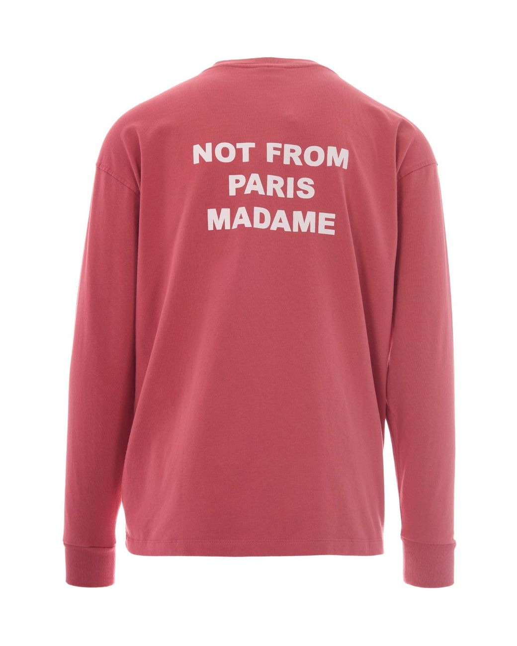 Drole de Monsieur Red Long-Sleeves T-Shirt for men