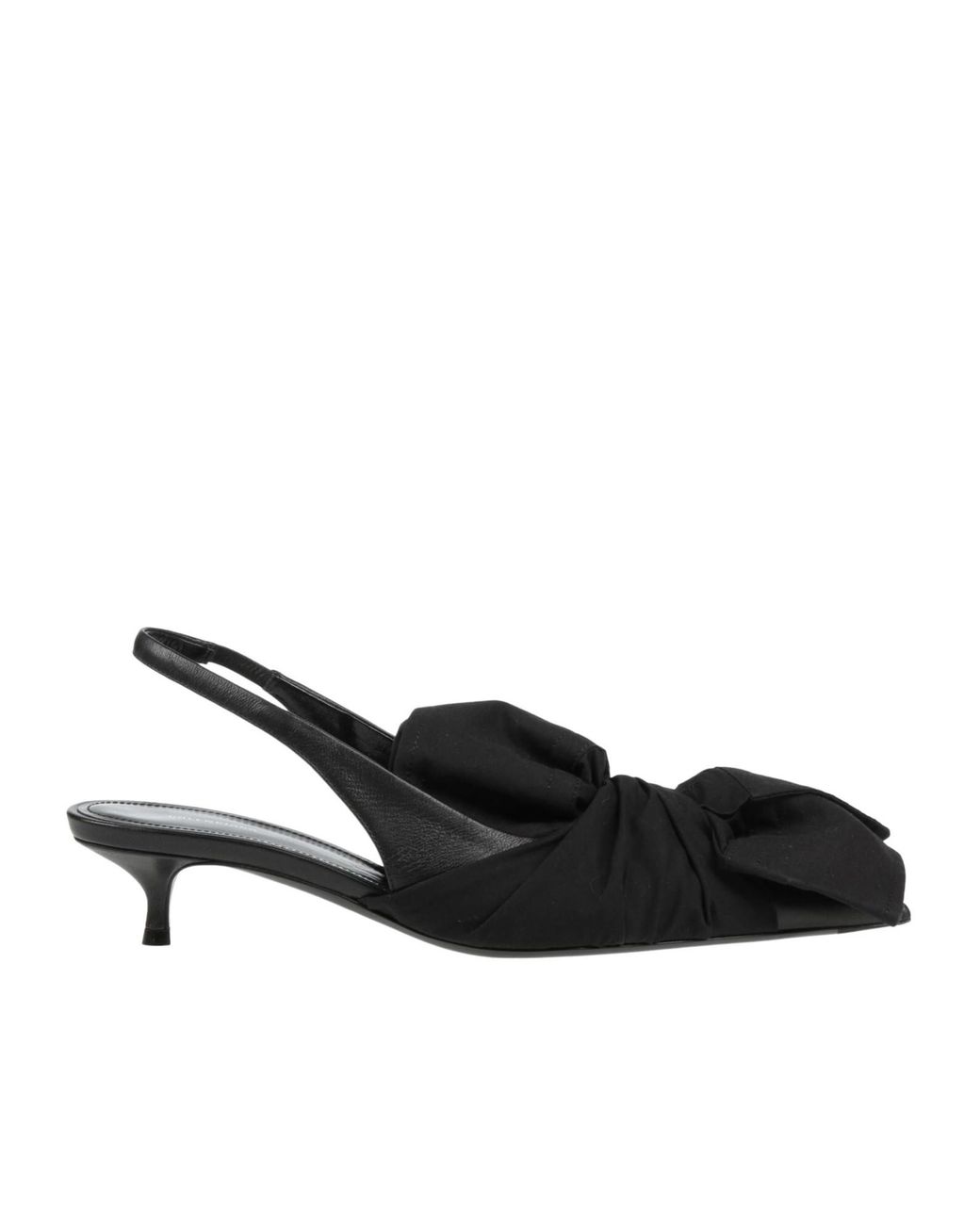Balenciaga Black Plain Colour Court