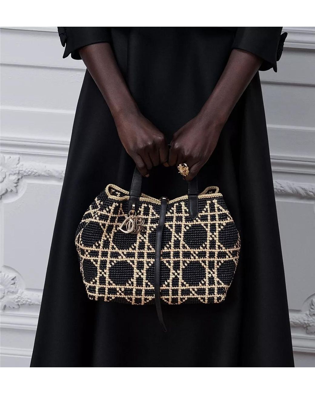 Dior Black Medium Toujours Bag