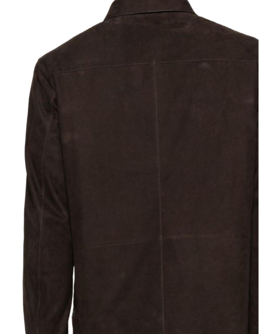 Tom Ford Brown Nubuck Leather Jacket for men