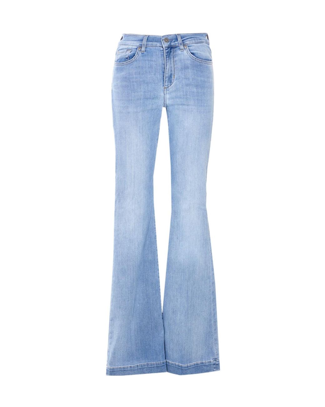 Liu Jo Blue High-Rise Bootcut Jeans
