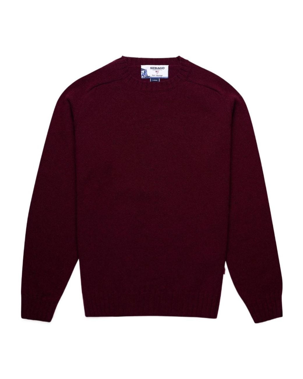 Sebago Red Knitwear Jumper for men