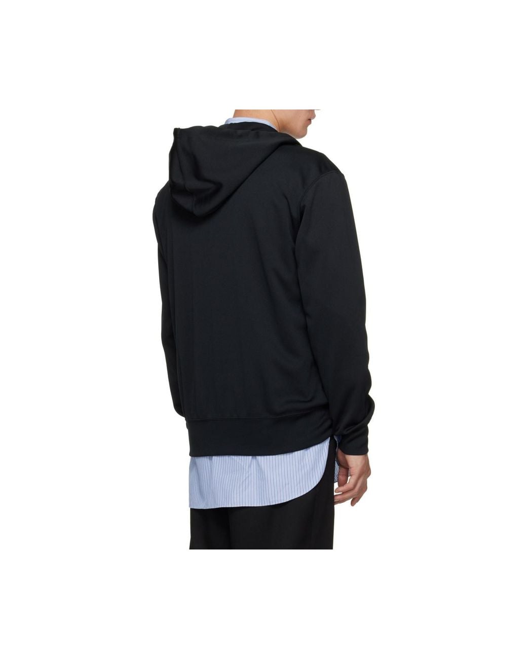 Comme des Garçons Black Four-Pocket Hoodie for men