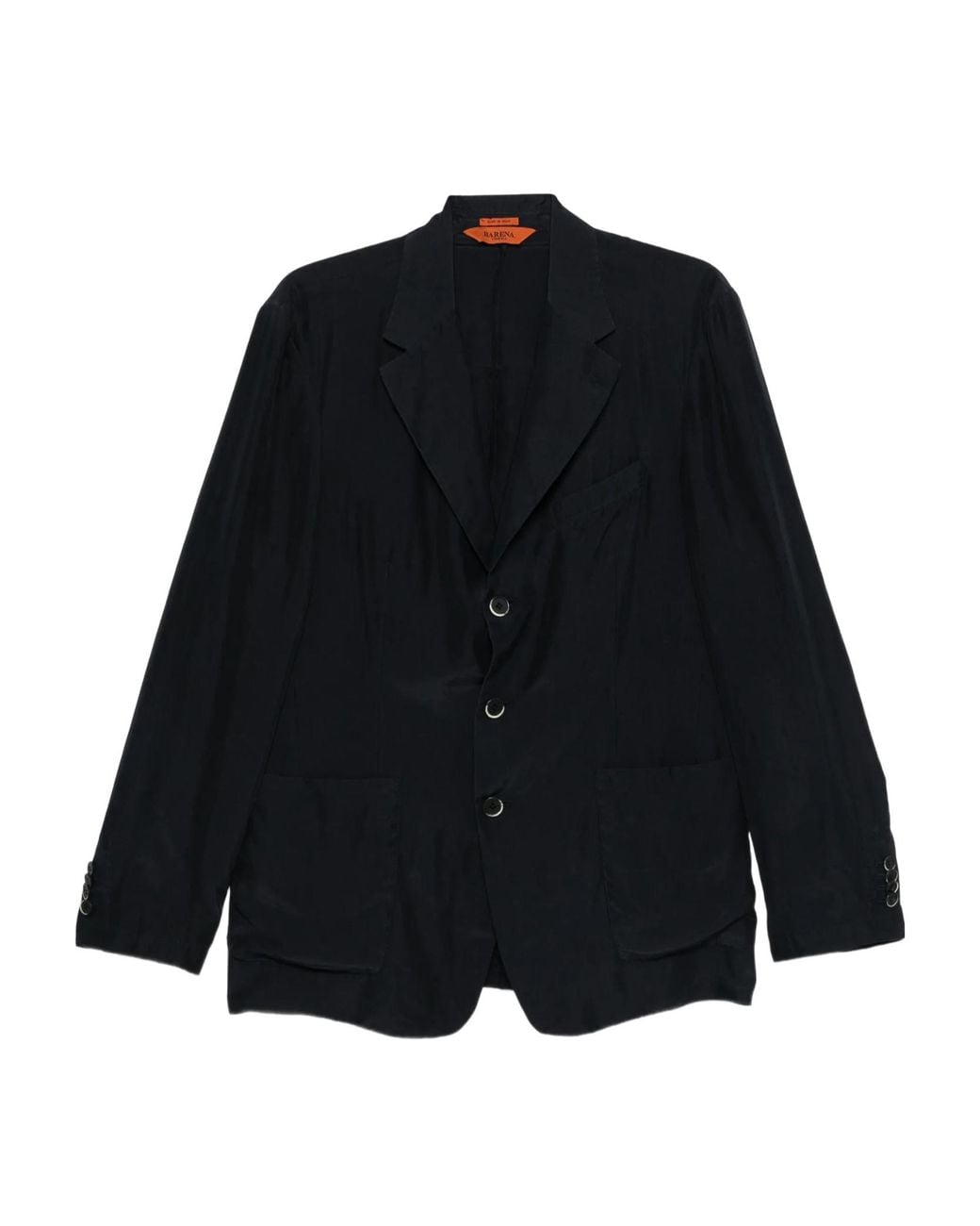 Barena Black Single Breasted Jacket for men