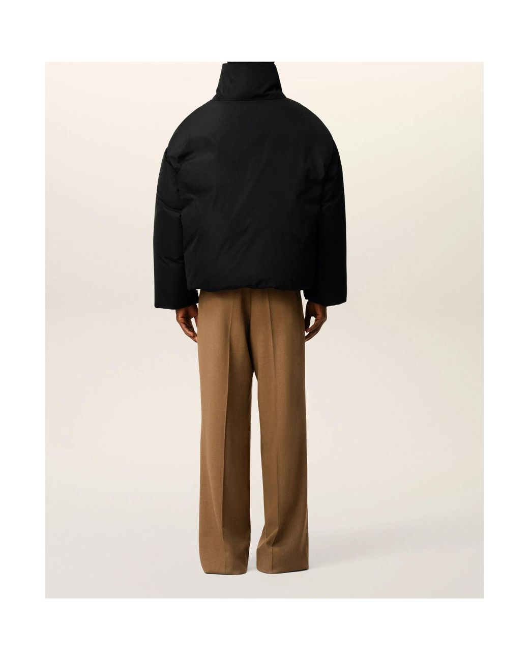 AMI Black Winter Jackets for men