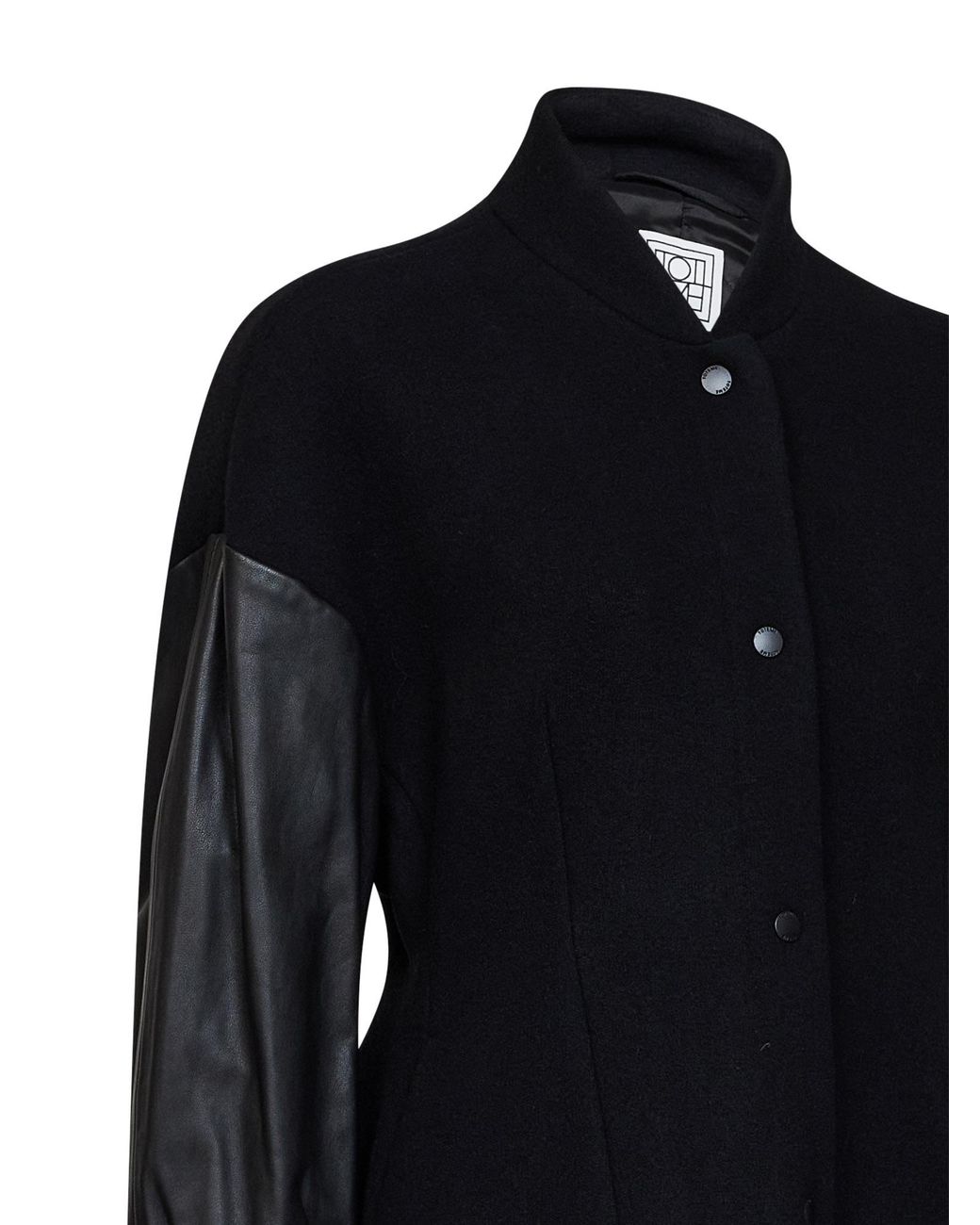 Totême Black Totême Varsity Bomber Jacket
