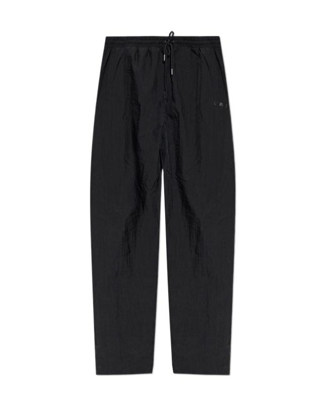 Off-White c/o Virgil Abloh Black Diagonal Stripe Track Pants for men