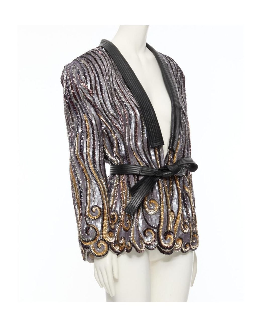Valentino Black Long-Sleeved Jacket