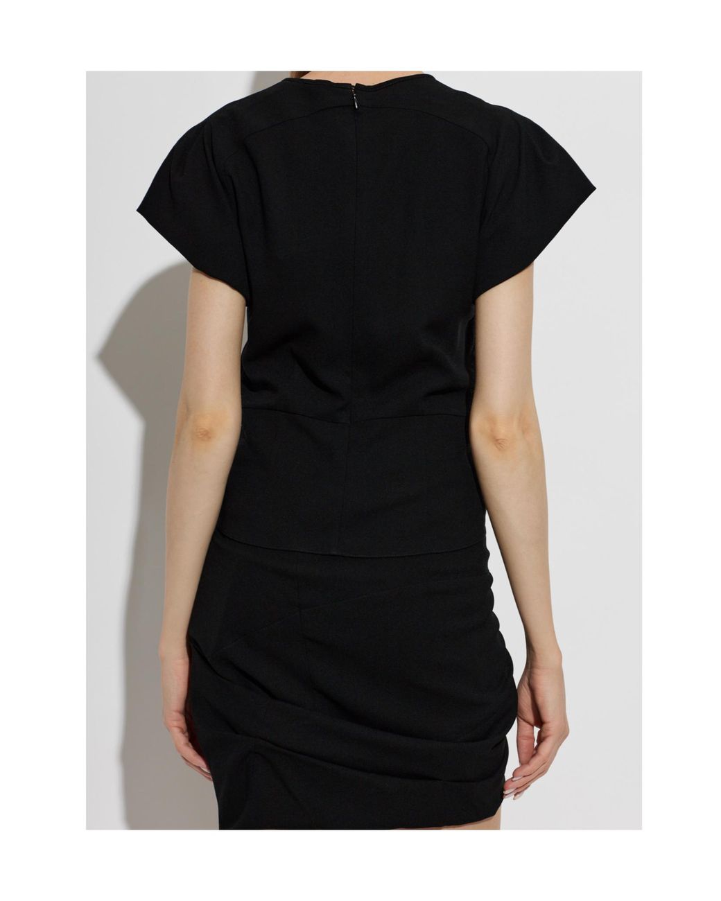 Isabel Marant Black Crew Neck Short-Sleeved T-Shirt