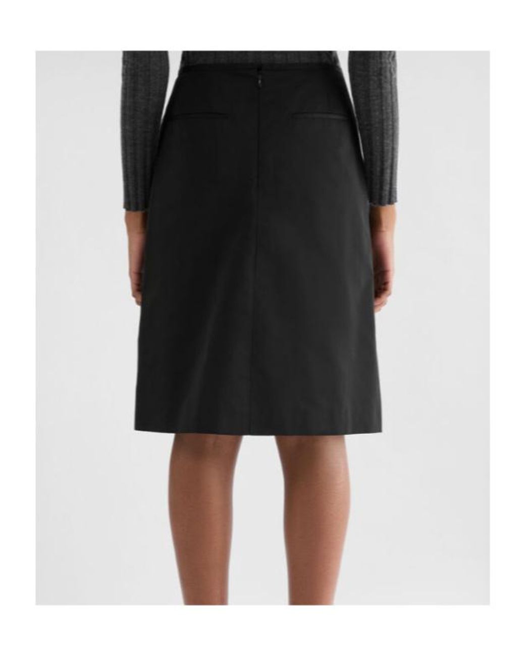 Jil Sander Black Radzimir Skirt