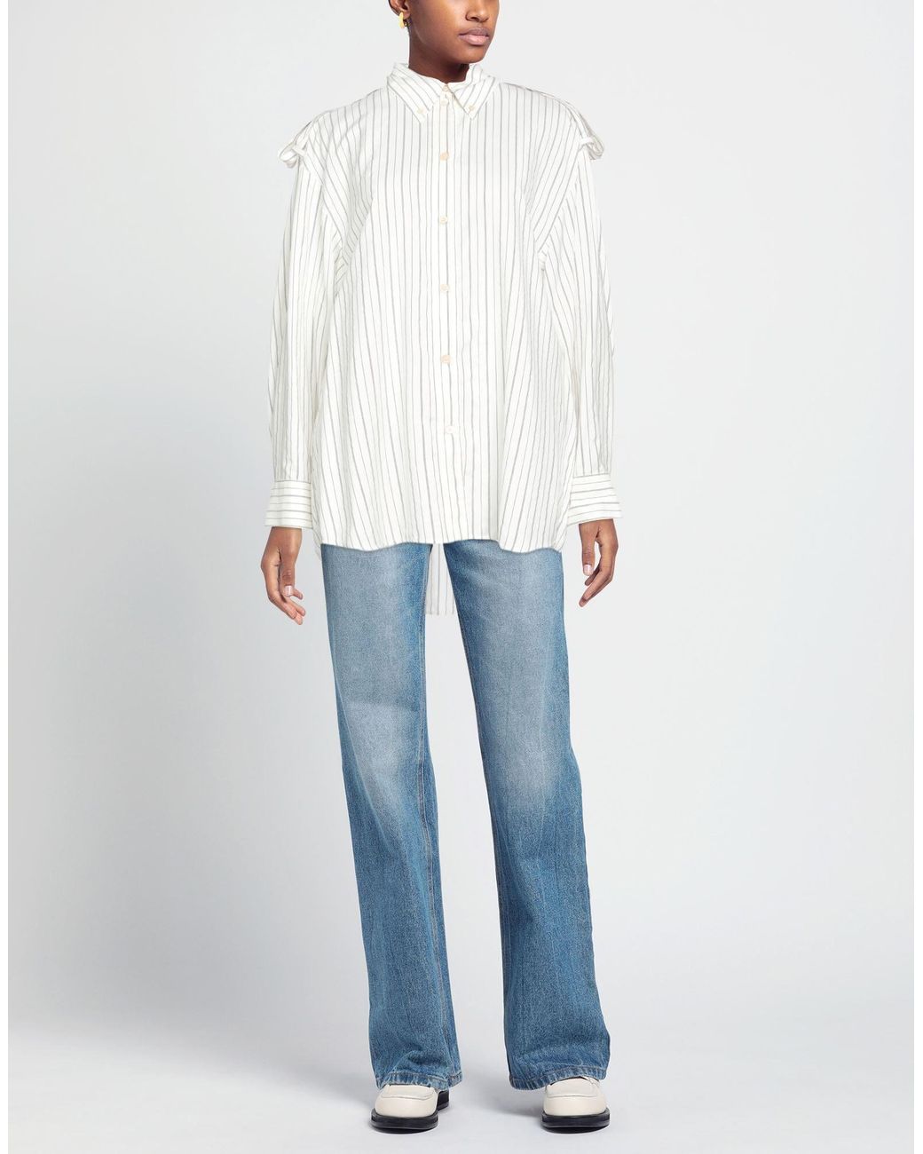 Isabel Marant White Patterned Shirts
