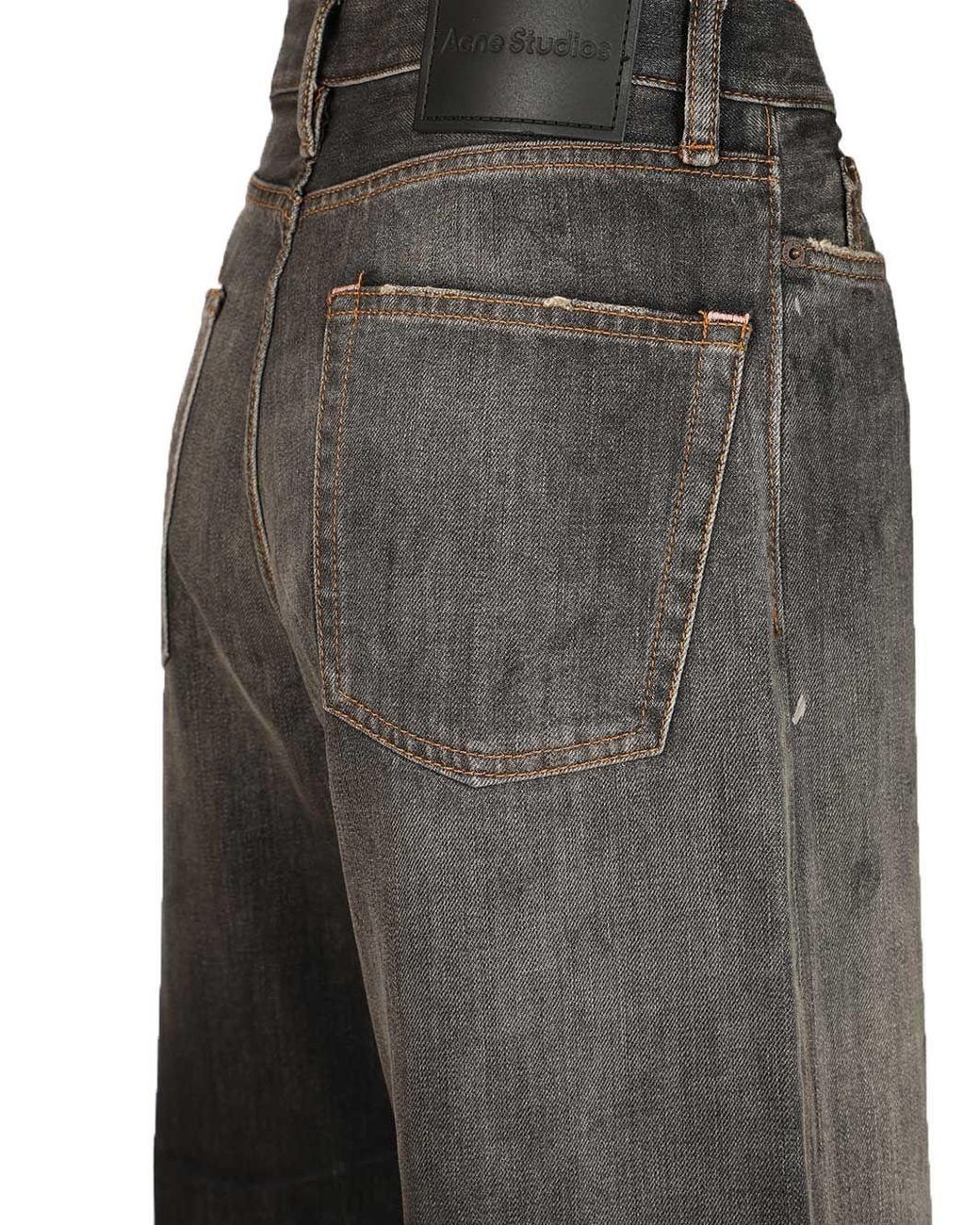 Acne Gray 1981 Loose Fit Jeans for men