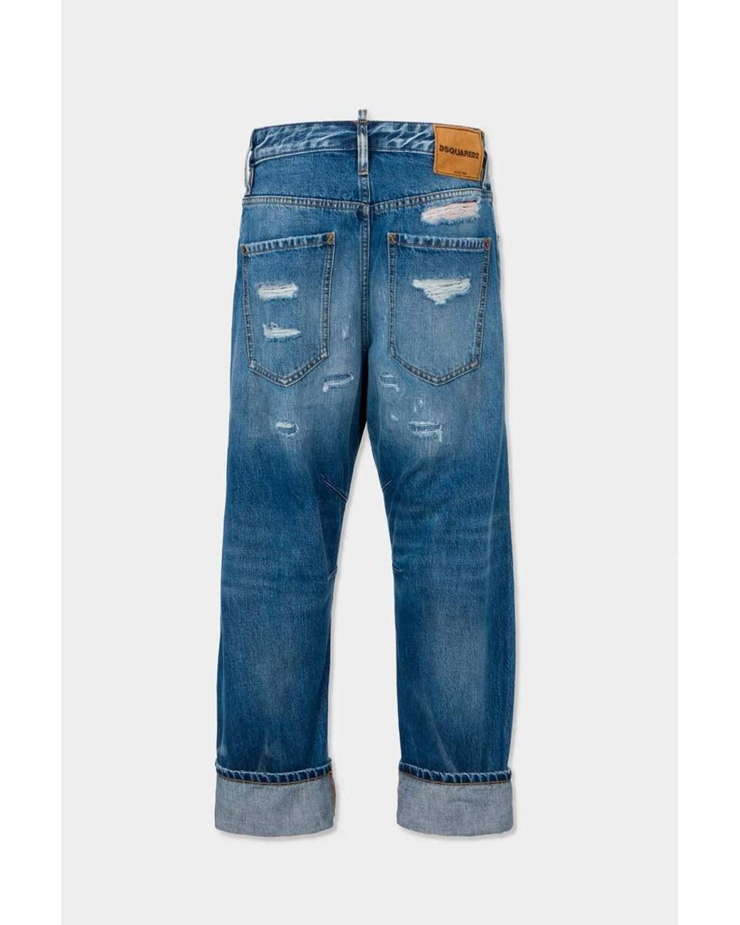 DSquared² Blue Kawaii Boyfriend Jeans