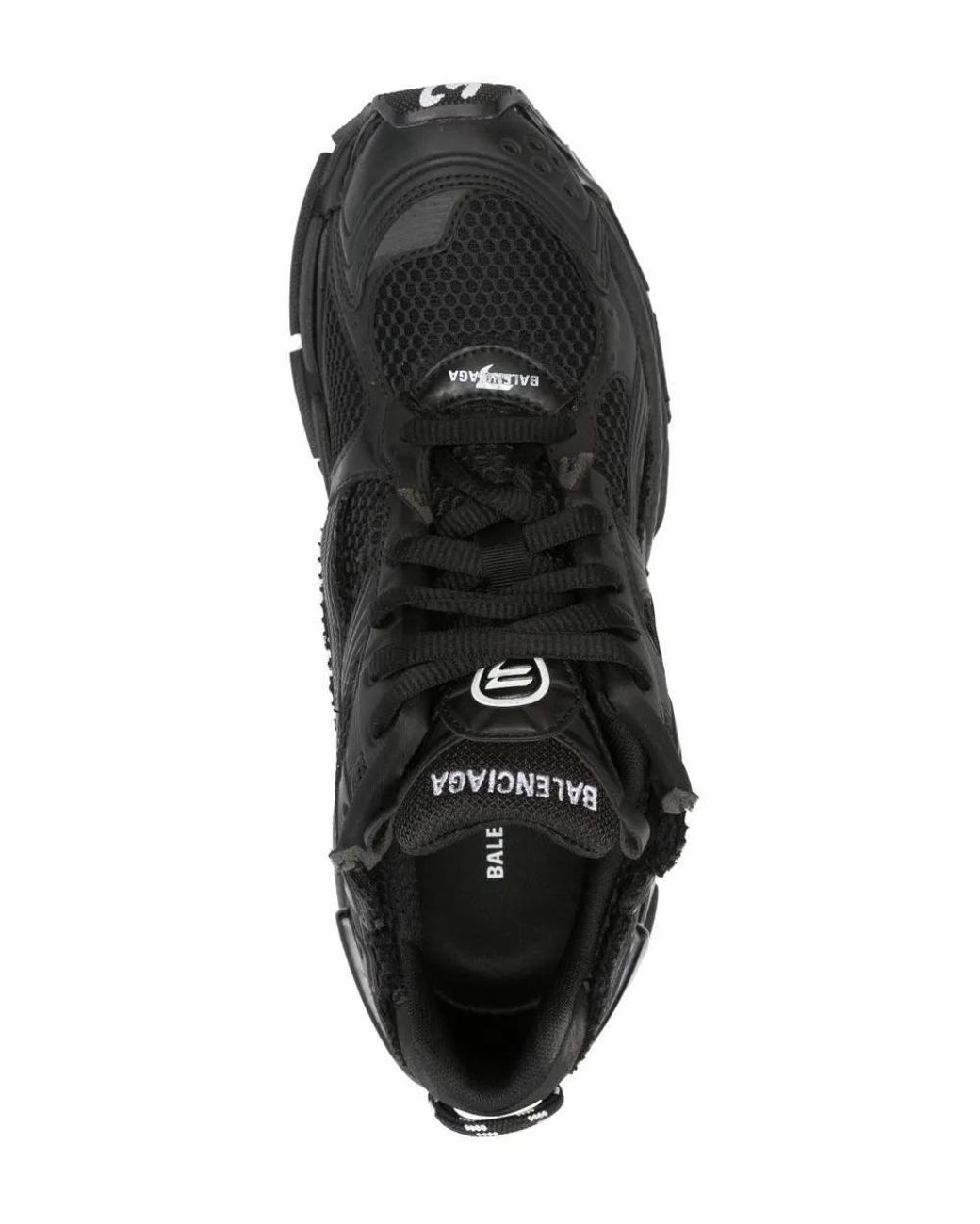 Balenciaga Black Runner Sneakers for men