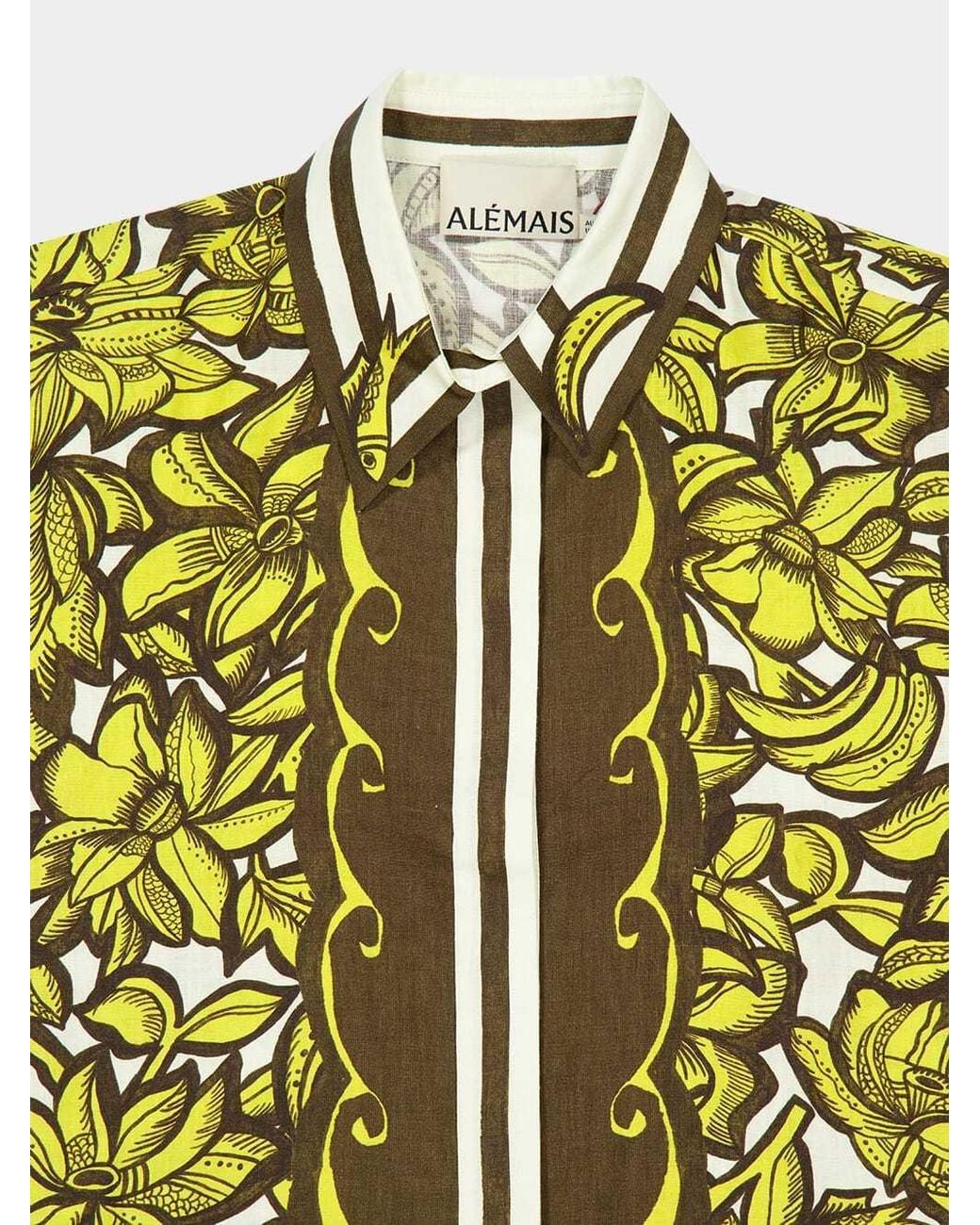ALÉMAIS Green Short-Sleeved Shirt